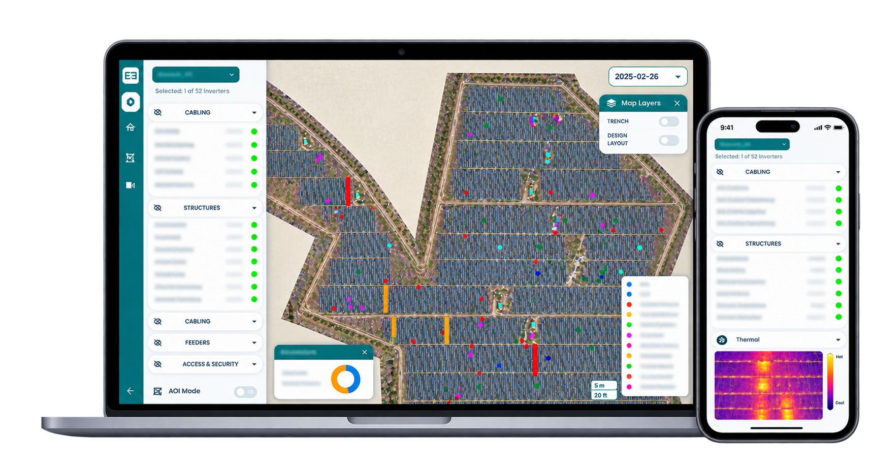 Datasee.AI One Platform on Laptop and Mobile